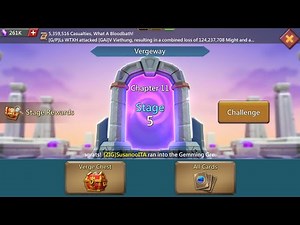 Lords mobile Vergeway chapter 11 stage 5