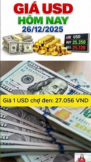 Market Prices – USD Exchange Rate Today 26/12/2025 | Free Market USD Rate, Bank USD Rate | Tien Lisa
