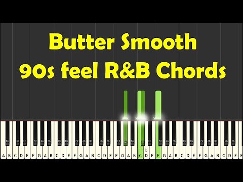 Butter 90s feel RnB Chords