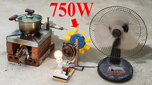 157K views · 2.8K reactions | I Created A Gas Turbine Generator From A Wood Stove | DIY Balcony Garden | Facebook