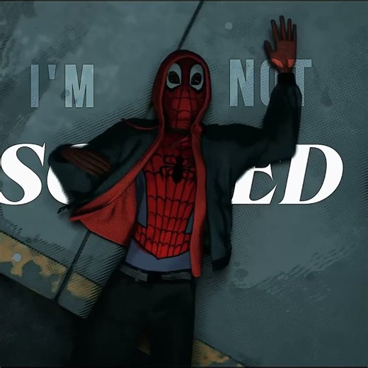 Miles Morales | {4K} || Scared of the Dark - lil waybne | #milesmorales #spiderman #4kedit #fypシ