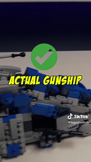 Transforming Lego Sets into a 501st Gunship