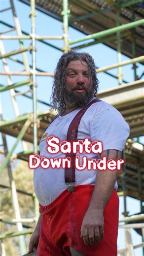 Built Different 🎅 #construction #santa #tradie #funny #christmasdownunder | Beowulf Builders Pty Ltd