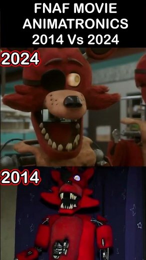 FNaF Foxy IN REAL LIFE 2014 vs 2024