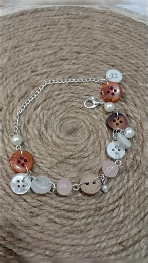From Buttons to Bracelet?! 👀 #diy #shorts