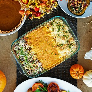 Cheese, bacon, cauliflower, brussels sprouts, sweetcorn and more. This vegetable gratin 3 ways is the perfect side dish! FULL RECIPE: https://tasty.co/recipe/vegetable-gratin-3-ways | Tasty UK