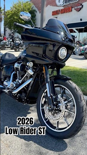 2026 Harley-Davidson Low Rider ST FXLRST | Vivid Black