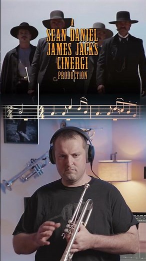 Tombstone Theme Trumpet Cover | Bruce Broughton
