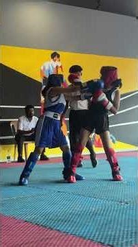 Helena vs aleena,kottayam district amateur kick boxing championship #combatsports #kickboxing #