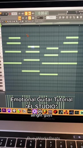 Emotional Guitar Tutorial *FL STUDIO* #flstudio #guitar #musictheory #ableton #musicproducer #beatmaker