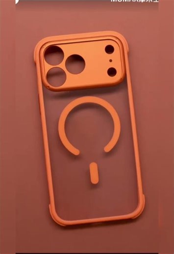 Orange iPhone 17 Concept? 🍊 Best MagSafe Accessories for iPhone 17 Pro Max by MOMAX!