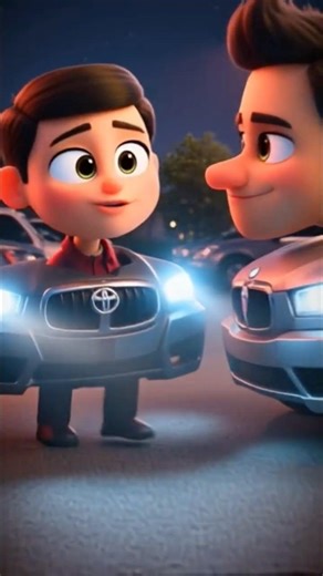 POV: BMW vs TOYOTA #прикол #ии #ai