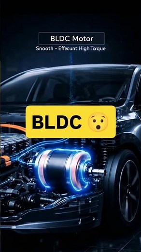 ⚡ BLDC Motor or Brushless DC Motor Working 🔧