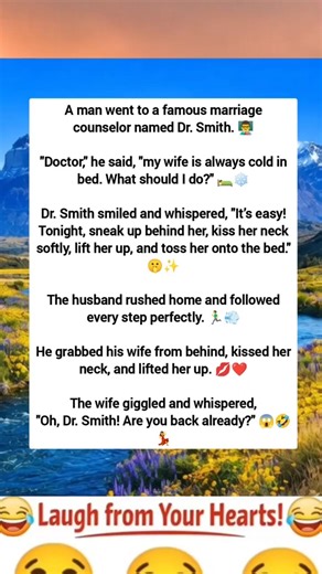 Funniest Joke About Marital Infidelity Ever! 😂 Doctor’s Trap #aijokes #jokes #EnglishComedy #shorts