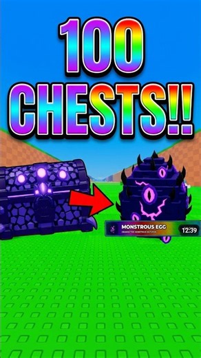 100 New Monster Crates In Steal An Egg #roblox