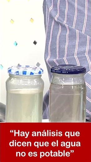 Residents of Oro Verde complain that the water they receive is not fit for consumption.