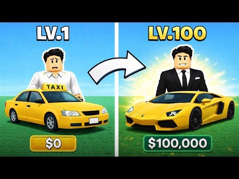 I become a taxi driver in roblox 😱 | WovaikOp 