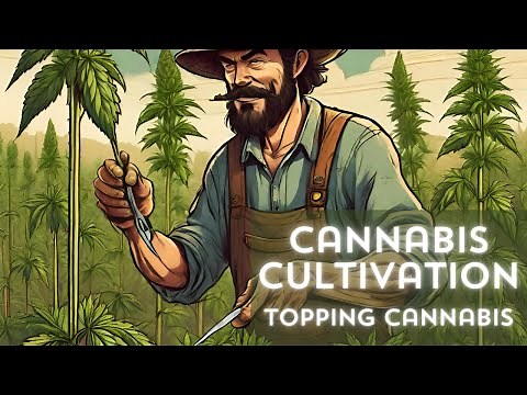 Cannabis Toping. A guide into the world of cannabis cultivation.