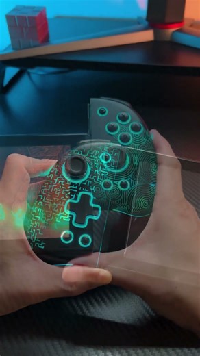 An ultra-cool Switch controller!! Video footage from