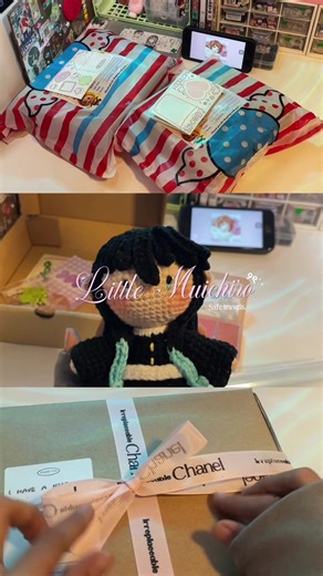 —-.𖥔 ݁ ˖ #muichiro #crochet #handmade #fyp #foryou