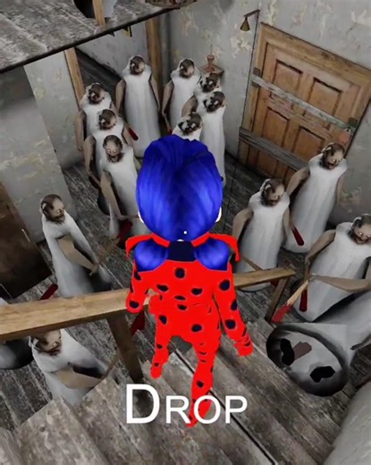 ladybug vs unlimited granny #granny #shortvideo #trending #gaming