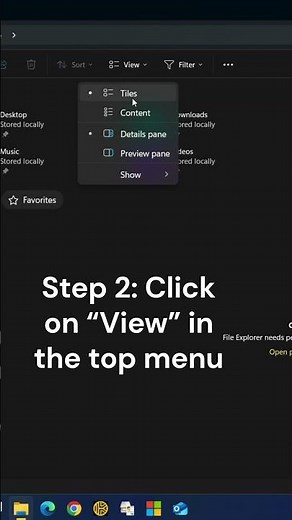 How to show hidden files in Windows 11 #windows #tech #computer #pc #microsoft #tutorial #laptop