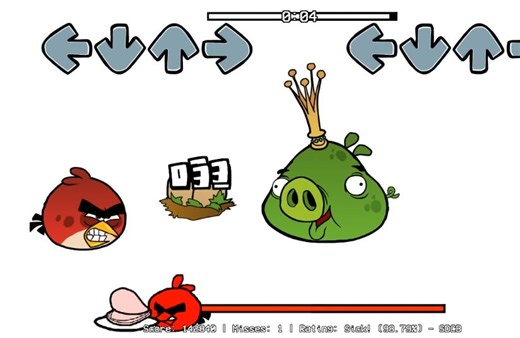 FNF 愤怒的小鸟 17Eggs