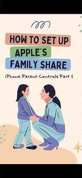 Parent Controls (p1) How to set up Family Share to Manage your Child’s iPhone #parenting #tech