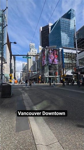 The Heart of Downtown Vancouver — Robson & Granville 🏙️