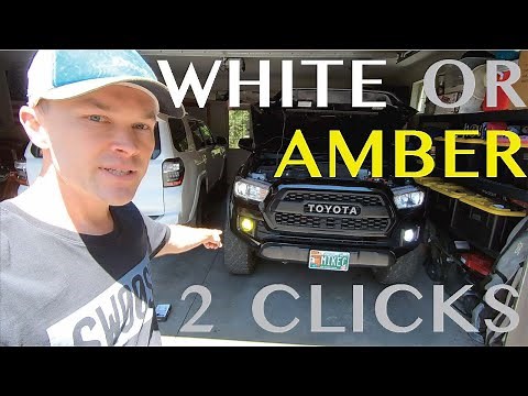 Tacoma Switchback Fog Lights & Install