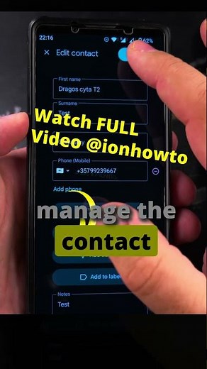 Android How to Remove Contact
