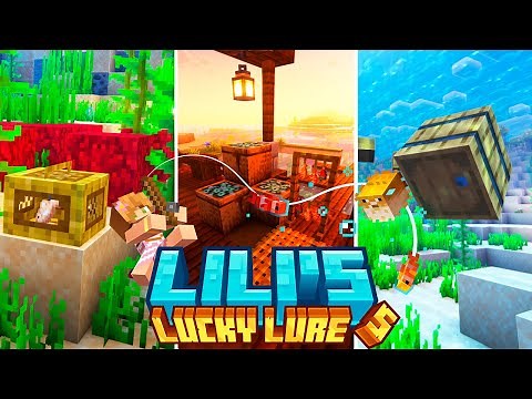 ✔[LET'S DO] LILI'S LUCKY LURES: FISHING MOD! | MINECRAFT 1.20.1 TUTORIAL 🎣🐟🐡🐠