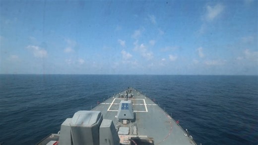USS Spruance Supports Operation Epic Fury