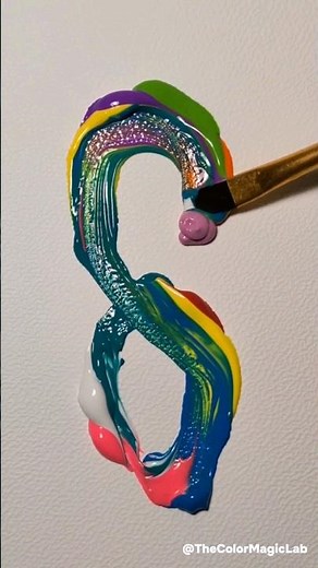 Color Mixing Infinity: A Mesmerizing Journey of Hues! 🌀✨