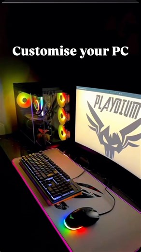 Playdium Gaming Zone on Instagram: "If you want to customise your pc then contact us"