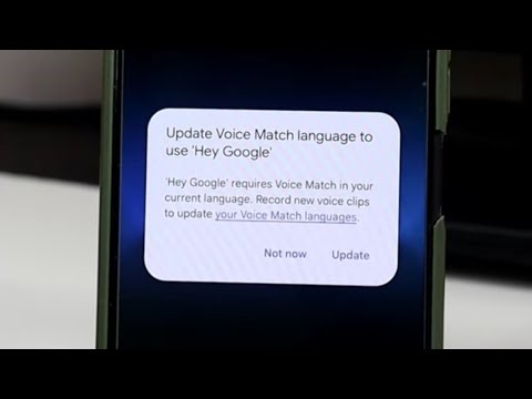 update voice match language to use hay google