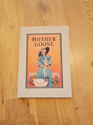 Barney Mother Goose Book Replica | 90s TV Prop, Display Gift - Etsy UK