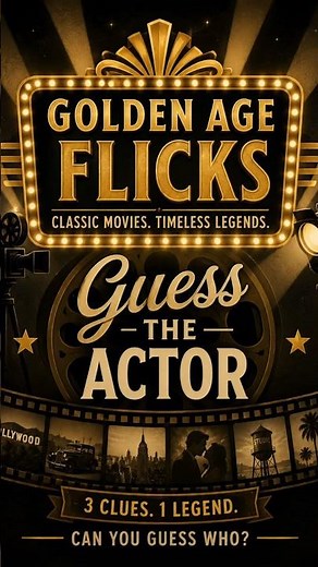 Guess The Actor 21st July 2026
