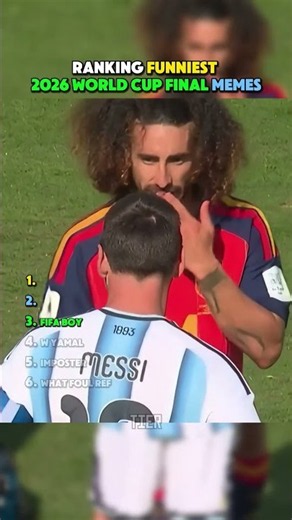 Ranking Funniest 2026 World Cup Final Memes🤣