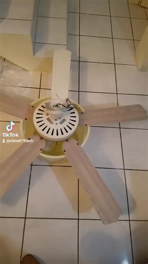 Modernize ceiling fan upgrade..#fyp