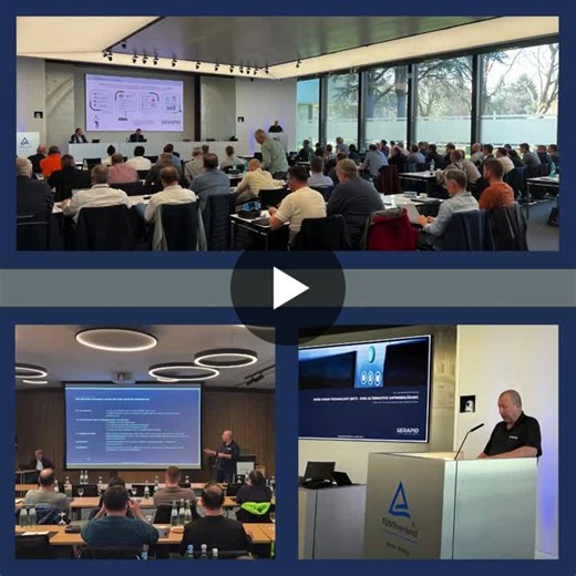 At the invitation of TÜV Rheinland Group, Klingner O., Senior Sales Manager at SERAPID Lift Systems, has given four informative guest presentations across Germany on highly reliable Rigid Chain… | SERAPID Lift Systems