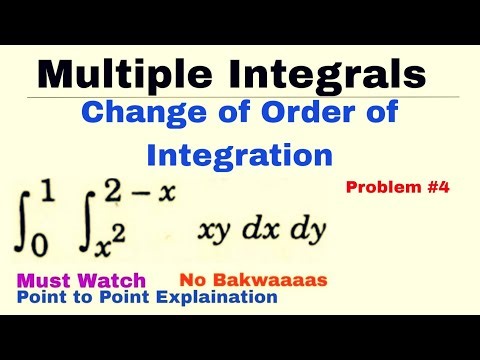 14. Change of Order of Integration | Concept & Problem 4 | MULTIPLE INTEGRALS | Most Important