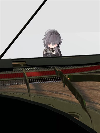 月が綺麗ねと言われたい！ずっと弾きたかった曲！粗削りだけどようやく納得いくレベルで弾けた@kanikizakiqchan #VRC #Manuka #vrchat #piano #月が綺麗ねと言われたい