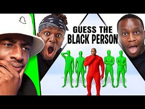 TBJZL Reacts to GUESS THE BLACK PERSON (ft. Deji)