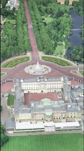 Buckingham Palace London | Virtual Aerial Tour of the Royal Residence #BuckinghamPalac#RoyalHeritage