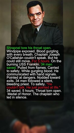 1 Throat-Torn Chaplain Saved 34 Men Gurgling Blood | Military History Talks