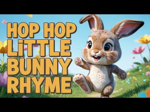 Bunny Baby Song for Kids | Cute Rabbit Nursery Rhyme and Funny Bunny Kids Music Dance