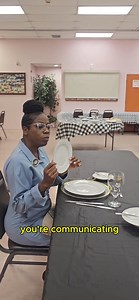 Your plate is a clock. Are you sending the right signal? ⏰ At fine dining establishments, utensil placement speaks volumes. It's called silent service code, and knowing how to use it shows you belong at any table. ✅ 5 o’clock = I’m finished 🍴 Fork and knife aligned ✔️ Handle gently hanging off the edge Even if you didn’t use your knife, place it next to the fork. That’s the unspoken cue for your server to clear the plate. It’s a subtle move but in etiquette, details always matter. 🖤 Follow for