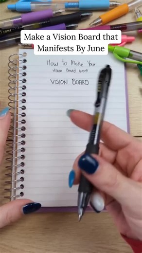 Vision Board Workbook: Templates & Images