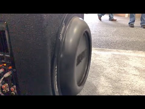 EARTHQUAKE Sound Bulletproof Subwoofers!! CEDIA 2019